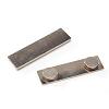 Magnetic Bar Pin Set - Silver - Pin Backs - Brooch Pin Backs - Badge Pins - Magnetic Badge Pins