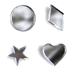Assorted Acrylic Shapes Mirrors - Mirror - Glass Craft Mirrors - Small Mirror Shapes - Shaped Mirrors