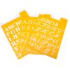 Small Alphabet Stencils - Stencils -