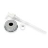 Mason Jar Liquid Soap Dispenser with Lock Collar - White - Home Decor -