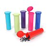 Plastic Container Box with Lid - Assorted - -