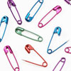 Safety Pins - Assorted Colors - Safety Pins Assorted Colors -