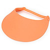 Foam Visors with Coil Band - Orange - Foam Visors