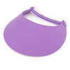 Foam Visors with Coil Band - Purple - Foam Visors