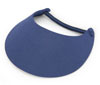 Foam Visors with Coil Band - Navy Blue - foam visors