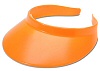 Neon Colored Plastic Sun Visors - Neon Orange - Plastic Visors