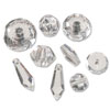 Acrylic Assorted Beads - Crystal (clear) - Crystal Beads - Acrylic Beads -