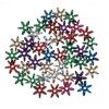 Metallic Starflake Beads - Assorted - 12mm Starflake Beads - Sunburst Beads - Starburst Beads - Ferris Wheel Beads - Paddlewheel Beads -