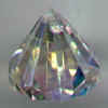 Faceted Teardrop Beads - Crystal - Faceted Teardrop Beads -