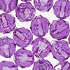 Faceted Beads - Faceted Acrylic Craft Beads - Amethyst Tr - Fishing Beads - Acrylic Faceted Beads - Plastic Faceted Beads - Faceted Craft Beads