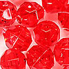 Faceted Beads - Faceted Acrylic Craft Beads - (clear) Crystal - Fishing Beads - Acrylic Faceted Beads - Plastic Faceted Beads - Faceted Craft Beads