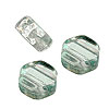 Two Hole Beads - 2 Hole Beads - Honeycomb Beads - Lumi Mint - Two Hole Beads - 2 Hole Beads - 2 Hole Slider Beads - Double Hole Beads - Honeycomb Beads -