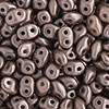 SuperDuo Beads - Twin Beads - Pastel Beige - Super Duo - Two Hole Beads - 2 Hole Beads - Duo Beads - Super Duo Beads