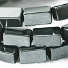 Rectangle Hematite Beads - Hematite Tube Beads - Hematite Beads - Hematite Beads for Jewelry Making