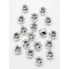 Ball Chain Pony Beads - Silver - Metallic Silver Pony Bead -