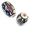 Oval Ceramic Beads - Ceramic Beads for Jewelry Making