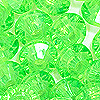 Faceted Rondelle Beads - Faceted Spacer Beads - Mint - Rondelle Spacer Beads -