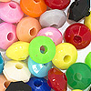 Faceted Rondelle Beads - Faceted Spacer Beads - Assorted - Rondelle Spacer Beads -
