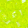 Faceted Rondelle Beads - Faceted Spacer Beads - Lt Avocado - Rondelle Spacer Beads -
