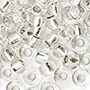 Glass Seed Beads - Translucent Seed Beads - Transparent Crystal - 10/0 Seed Beads - Silver Lined Seed Beads