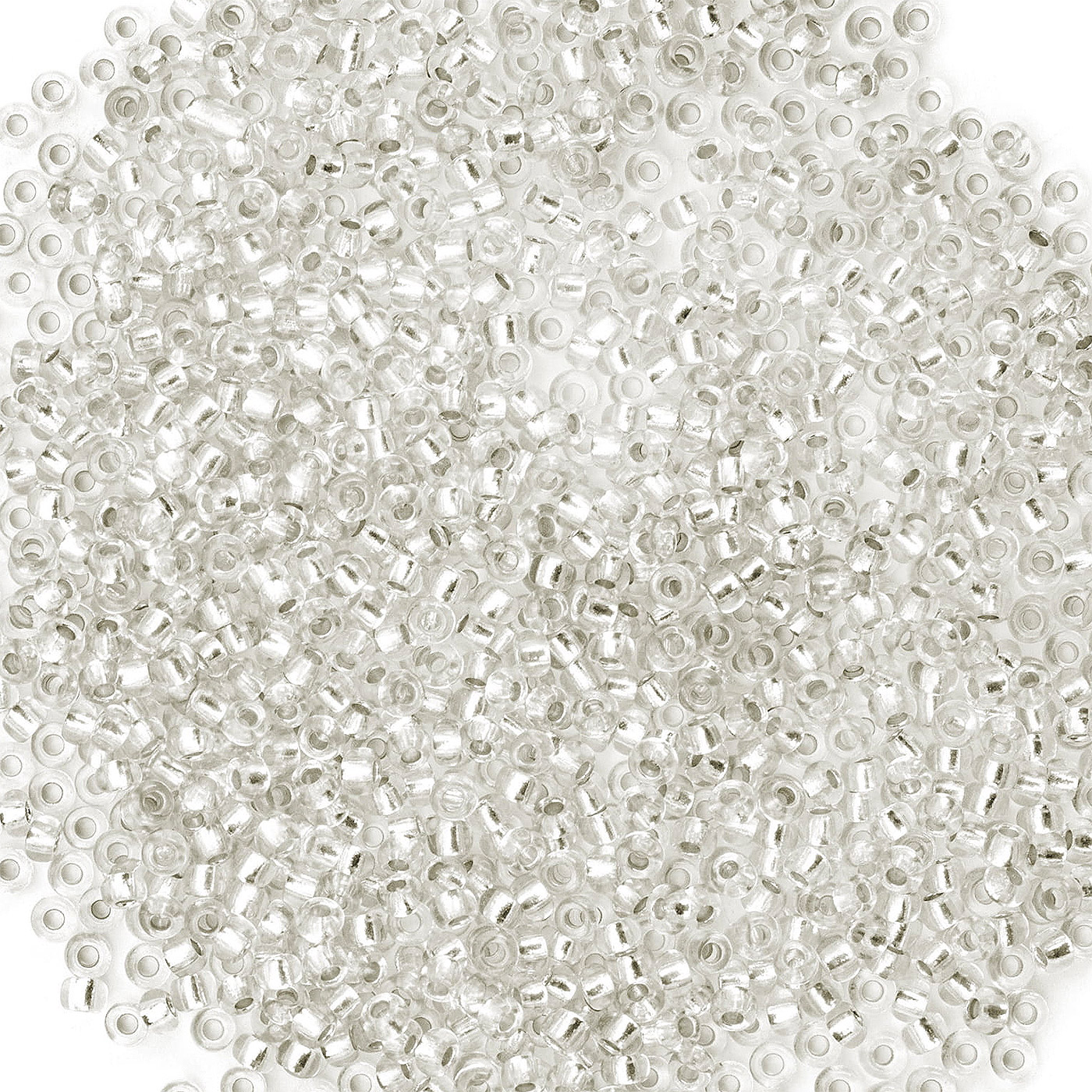 10/0 Seed Beads - Silver Lined Seed Beads