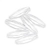 Spaghetti Beads - Crystal - Plastic Spaghetti Beads - Rice Beads