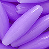 Spaghetti Beads - Lavender Op - Plastic Spaghetti Beads - Rice Beads