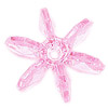 Sunburst Beads - Baby Pink - 12mm Starflake Beads - Sunburst Beads - Starburst Beads - Ferris Wheel Beads - Paddlewheel Beads -