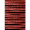 Round Leather Cord - Leather Necklace Cord - Earthy Red - Leather Cord - Leather String - Bolo Tie Cord