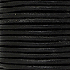 Round Leather Cord - Leather Necklace Cord - Black - Leather Cord - Leather String - Bolo Tie Cord