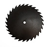 Saw Blade Clock Face - Clock Blanks - Black - Blank Clock Face - Round Clock Face - Unique Wall Clocks -