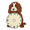 Puppy Clock Face - Unique Wall Clocks - Novelty Clock Faces - Clock Dial Face - Unique Wall Clocks -