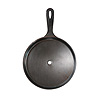 Frying Pan Clock Face - Blank Clock Face - Black - Round Clock Face - Unique Wall Clocks -