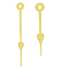 Clock Hands Set - Clock Arms - Gold - Clock Hands -