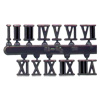 Roman Numeral Clock Numbers - Gold - Roman Clock Numerals -