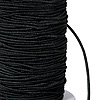 2mm Elastic Cord - Black - Elastic Bead Cord -