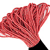 Needloft Metallic Cord - Red / Silver - Craft Cord - Jewelry Cord -