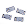 Parachute Cord Buckles - Titanium Gray - Parachute Buckles - Cord Buckles -