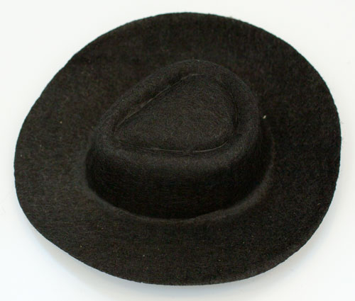Mini Cowboy Hat - Miniature Gambler Style Cowboy Hat - Gambler Cowboy Hat