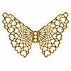Filigree Metal Angel Wings - Gold - Filigree Angel Wings - Fairy Wings - Wings for Angels