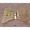 Metal Filigree Angel Wings - Gold - Filigree Angel Wings