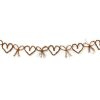 Grapevine Garland - Bows and Hearts - Brown - Grapevine Garland - Bows and Hearts