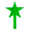 Tree Top Star - Green - Christmas Tree Toppers - Pegged Stars