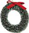 Frosted Sisal Wreath - -