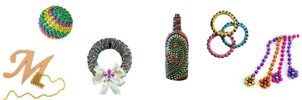 Mardi Gras Throw Beads