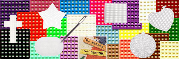 Plastic Canvas Precut Shapes for crafts.