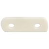 Flat Spacer Bar with 2 Holes - Ivory - Jewelry Dividers - Separator Bar
