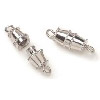 Barrel Clasp w/Loop - Silver - Jewelry Clasp - Necklace Clasp - Jewelry Findings