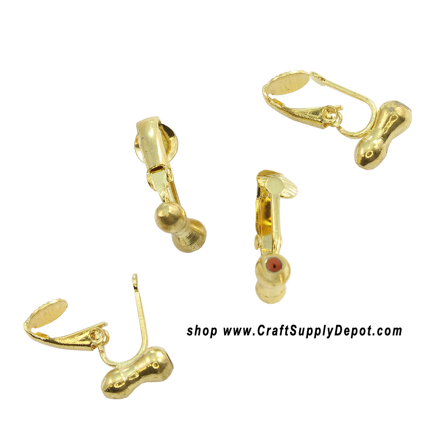 Pierced Earring to Clip On Earring Converters