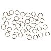 Split Rings - Silvertone - Silvertone Jump Rings - Split Jump Rings - Jewelry Jump Rings